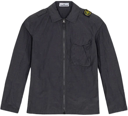 STONE ISLAND 黑色休閒工作外套附標誌 秋季必備款式 741510802-V0029 Buy STONE ISLAND 黑色休閒工作外套附標誌 秋季必備款式 741510802-V0029