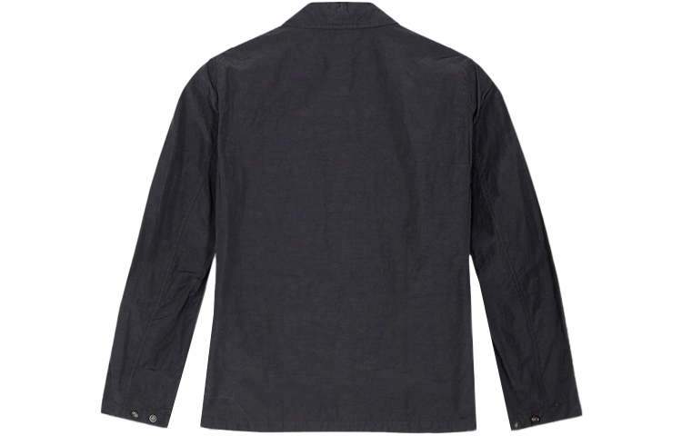 STONE ISLAND  Black Casual Workwear Jacket with Logo for Fall Season. 741510802-V0029 圖 3