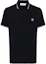 Buy STONE ISLAND 黑色對比條紋標誌短袖Polo衫 81152SC18-A0020