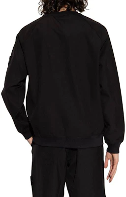 STONE ISLAND Black Crewneck Logo Sweatshirt 781560653-V0029 Details for STONE ISLAND Black Crewneck Logo Sweatshirt 781560653-V0029