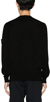 STONE ISLAND 黑色圓領長袖套頭毛衣 8015540B2-A0029 Purchase STONE ISLAND 黑色圓領長袖套頭毛衣 8015540B2-A0029