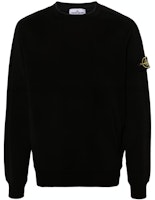Stone Island Black Crewneck Pullover Sweatshirt 801564752-V0029 Stone Island Black Crewneck Pullover Sweatshirt 801564752-V0029