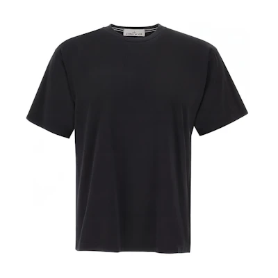 Stone Island Black Crewneck Short Sleeve Slim Fit T-Shirt. 80152RC86-V0029