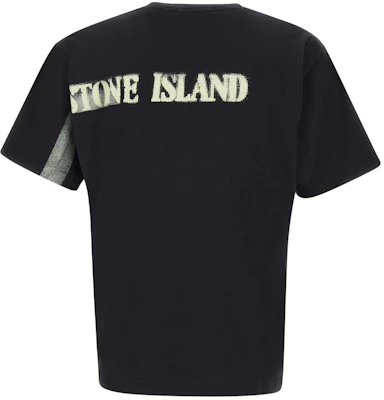 Stone Island 黑色圓領短袖修身T恤 80152RC86-V0029 Lookbook Stone Island 黑色圓領短袖修身T恤 80152RC86-V0029