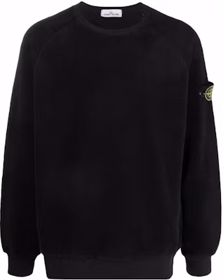 STONE ISLAND 黑色圓領衛衣 搭配標誌織章。 751560234-V0029 Buy STONE ISLAND 黑色圓領衛衣 搭配標誌織章。 751560234-V0029