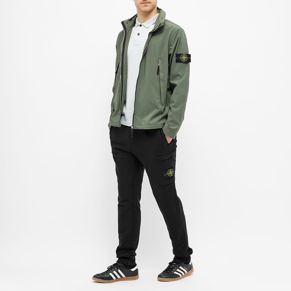 Stone Island  Black Elastic Cotton Sweatpants Sports Pants 731564520-V0029 圖 6