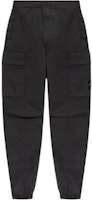 Stone Island Black Elastic Waistband Casual Jogger Pants 811531314-A0029 Stone Island Black Elastic Waistband Casual Jogger Pants 811531314-A0029