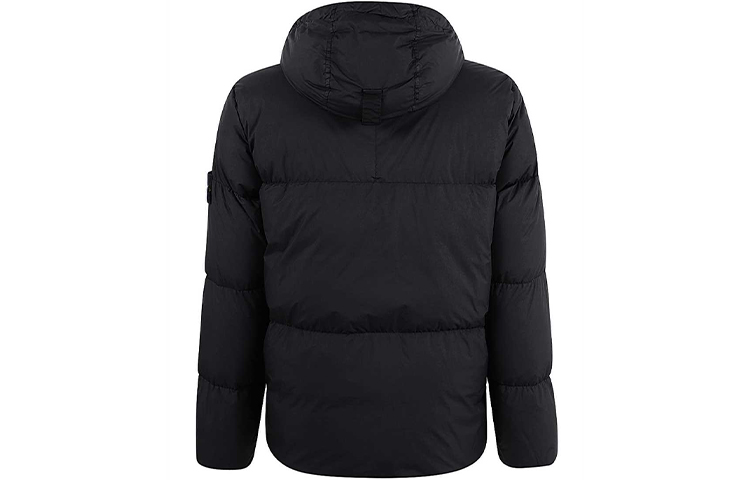 Stone Island  Black Hooded Jacket 731540723-v0029 圖 3