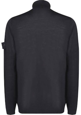 Stone Island 黑色高領針織長袖毛衣 pullover 8115565FC-V0029 Lookbook Stone Island 黑色高領針織長袖毛衣 pullover 8115565FC-V0029