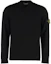 Order STONE ISLAND Sweater Hitam Logo Patch Lengan Panjang Crewneck 1015532B9-A0029