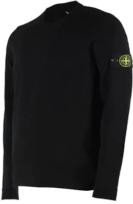 STONE ISLAND Sweater Hitam Logo Patch Lengan Panjang Crewneck 1015532B9-A0029 Shop STONE ISLAND Sweater Hitam Logo Patch Lengan Panjang Crewneck 1015532B9-A0029
