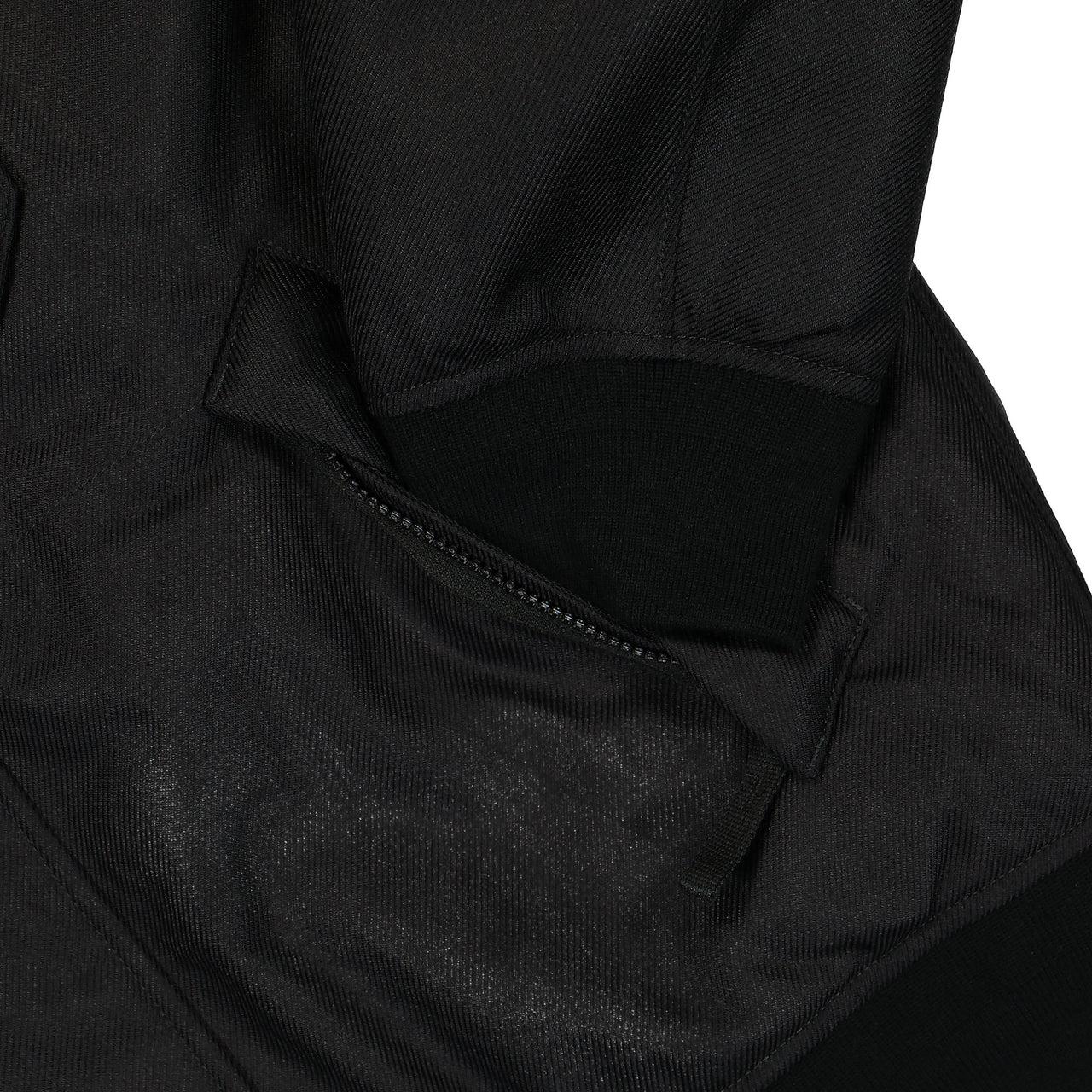 Stone Island  Black Logo Zip-Up Jacket with High Collar and Long Sleeves. 811546536-V0029 圖 6