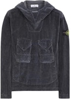 STONE ISLAND Black Pullover Hoodie Casual Long Sleeve Solid Color. 791511611-V0062 STONE ISLAND Black Pullover Hoodie Casual Long Sleeve Solid Color. 791511611-V0062