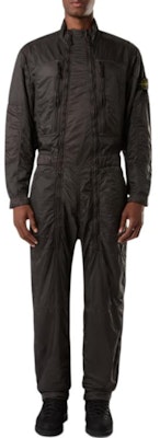 Stone Island Jumpsuit Hitam Zip-Up Longgar. 8115F0135-V0062 Shop Stone Island Jumpsuit Hitam Zip-Up Longgar. 8115F0135-V0062