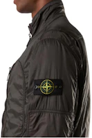 Details for Stone Island 黑色純色拉鍊寬鬆連體工作服 8115F0135-V0062