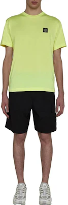 ストーンアイランド ブラック 無地 ストレートフィット カジュアルショーツ 8015L1803-V0029 Lookbook ストーンアイランド ブラック 無地 ストレートフィット カジュアルショーツ 8015L1803-V0029