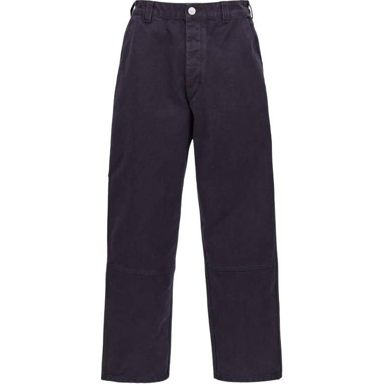 STONE ISLAND  Black Straight-Leg Casual Pants with Zipper Fly. 8115320X9-V0026 圖 2