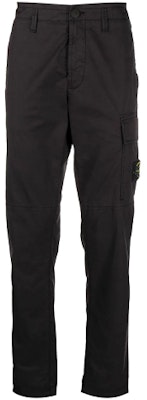 Stone Island Seluar Kargo Hitam Utility Potongan Lurus dengan Tali Gantung. 741531419-V0029 Order Stone Island Seluar Kargo Hitam Utility Potongan Lurus dengan Tali Gantung. 741531419-V0029