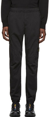 Stone Island 黑色修身工裝休閒運動長褲 721531409-V0029 Shop Stone Island 黑色修身工裝休閒運動長褲 721531409-V0029
