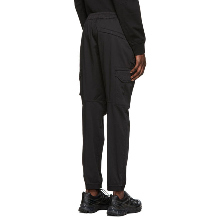 Purchase Stone Island 黑色修身工裝休閒運動長褲 721531409-V0029