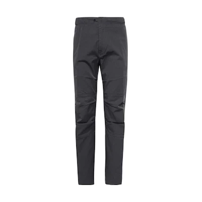 STONE ISLAND Black Tapered Casual Pants with Embroidered Logo 7915301G4-V0029