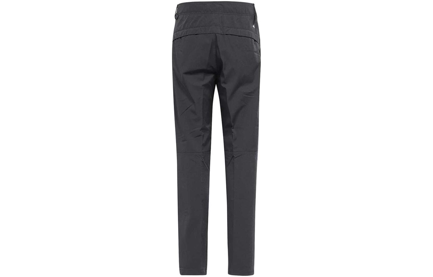 Lookbook STONE ISLAND 黑色刺繡標誌休閒錐形長褲 7915301G4-V0029