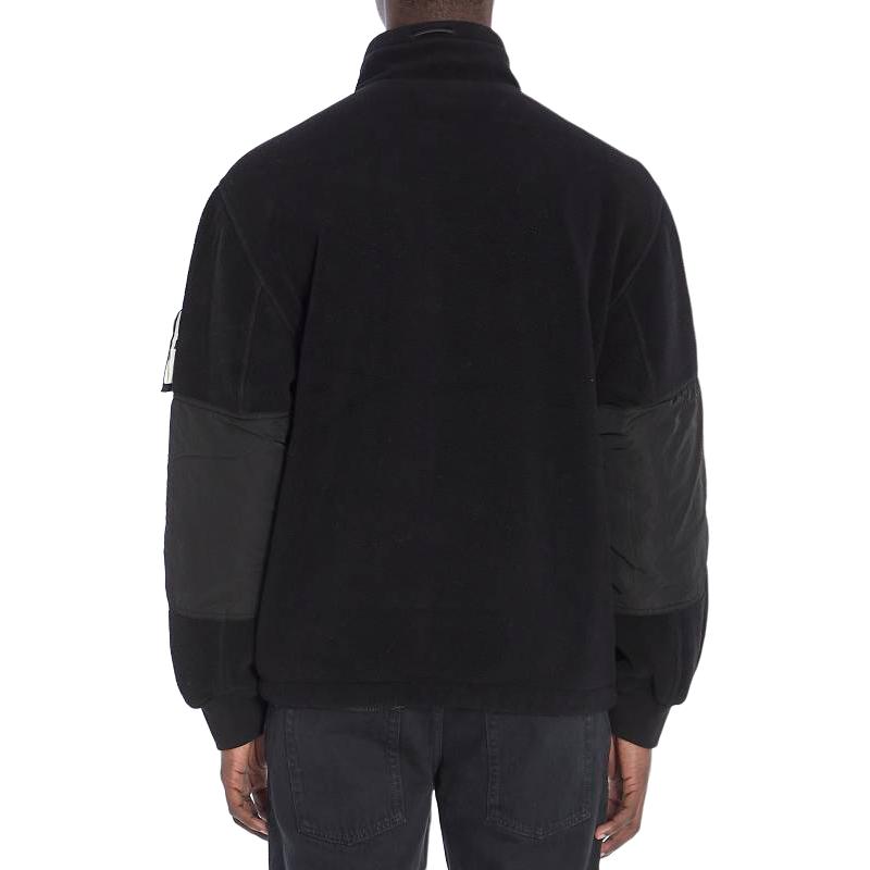 Stone Island  Black Zip-Up Colorblock Hoodie Jacket. 811546753-V0029 圖 3