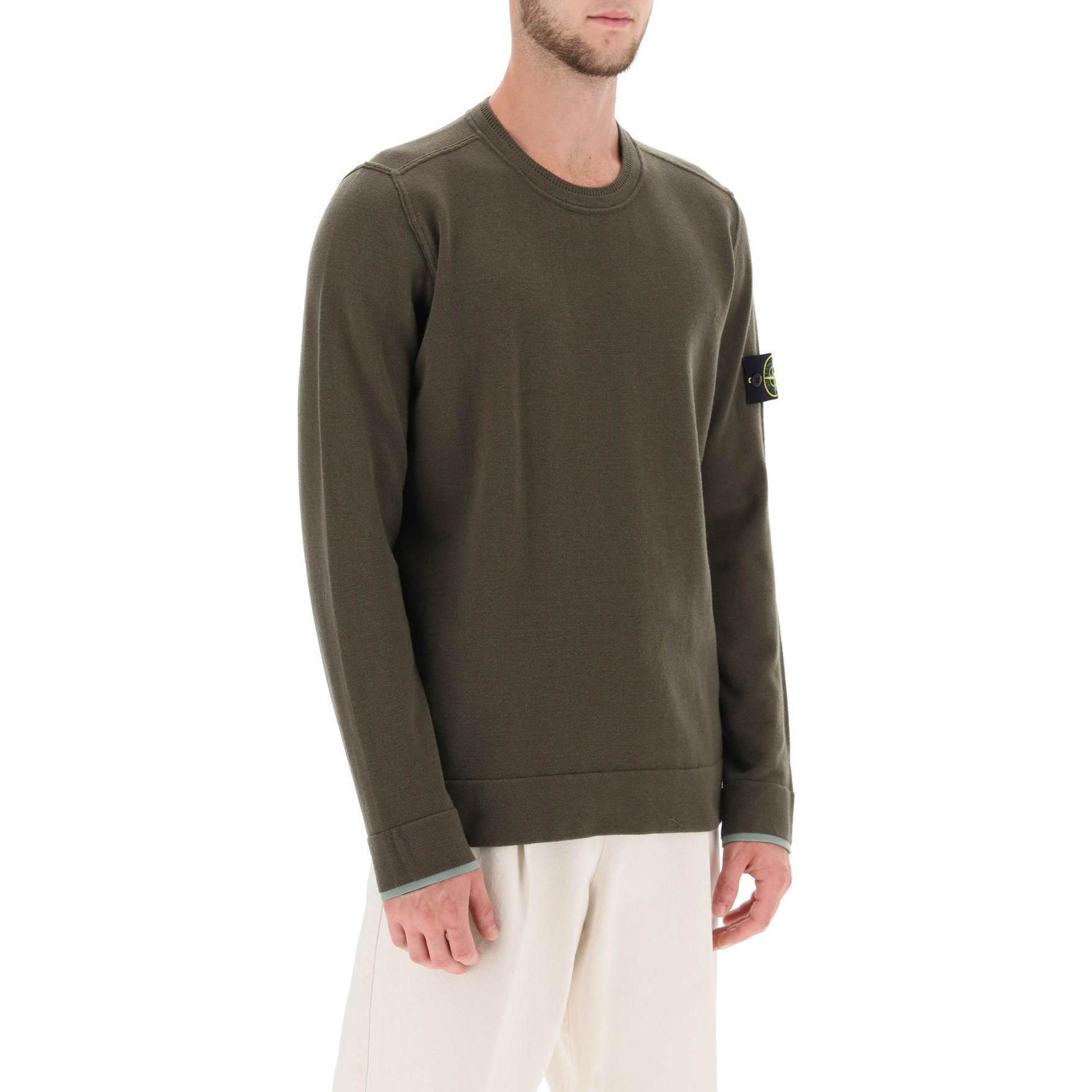 Purchase STONE ISLAND 棕色寬鬆版圓領長袖運動衫 7915526A1-V0058