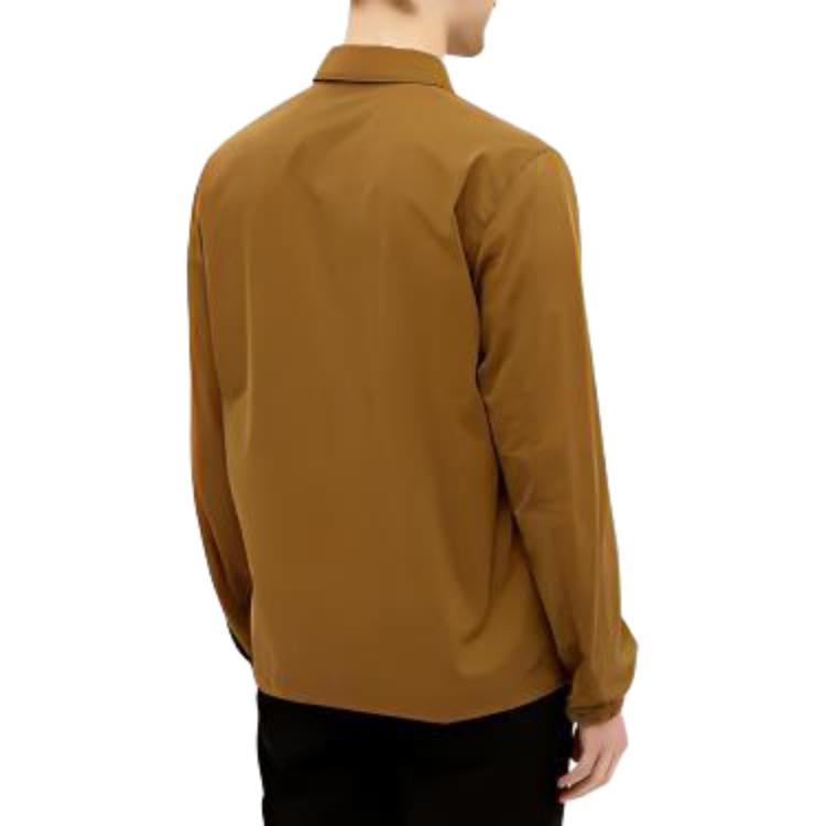 STONE ISLAND  Brown Solid Zip-Up Collared Long-Sleeve Jacket. 7315107WN-V0171 圖 4