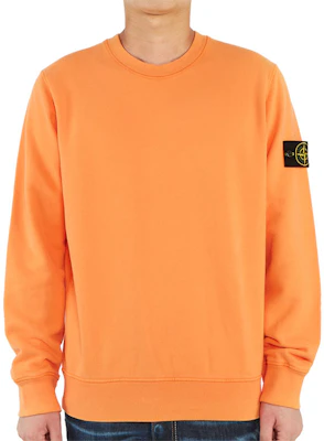 STONE ISLAND 刷毛棉質橘色衛衣 731563020-v0032 Shop STONE ISLAND 刷毛棉質橘色衛衣 731563020-v0032