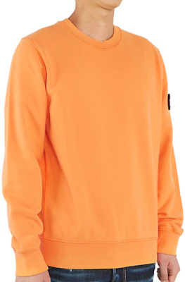 STONE ISLAND 刷毛棉質橘色衛衣 731563020-v0032 Details for STONE ISLAND 刷毛棉質橘色衛衣 731563020-v0032