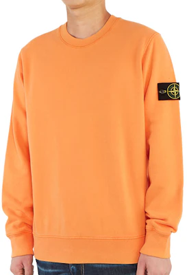 STONE ISLAND 刷毛棉質橘色衛衣 731563020-v0032 Sizing STONE ISLAND 刷毛棉質橘色衛衣 731563020-v0032