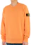 Sizing STONE ISLAND 刷毛棉質橘色衛衣 731563020-v0032