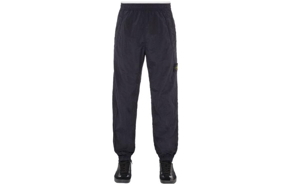 Stone Island  Casual Elastic Waist Pants - Navy Blue 791531119-V0020 圖 2
