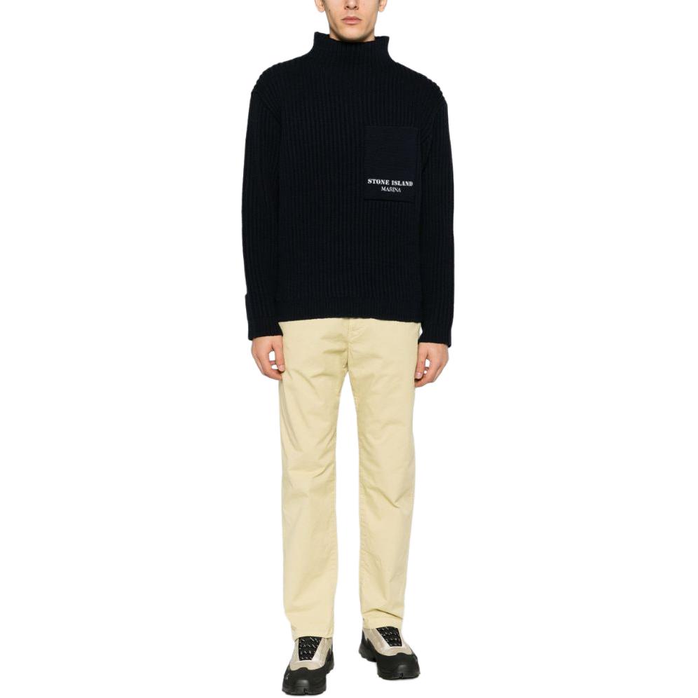 Lookbook ストーンアイランド カジュアル カーキ ストレートレッグ ジップパンツ. 791530210-V0091