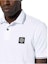 Sizing Stone Island Kemeja Polo Lengan Pendek Jalur Kontras - Putih 80152SC18-A1001