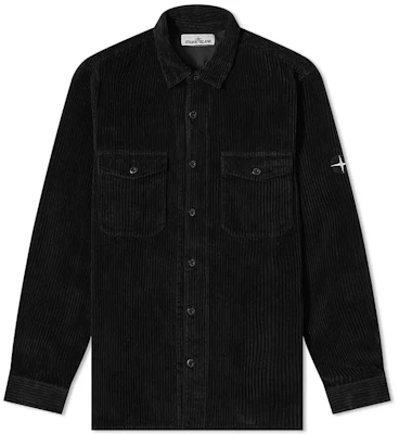 Stone Island Corduroy Embroidered Workwear Jacket Black - Fall Collection 731512111-V0029 Order Stone Island Corduroy Embroidered Workwear Jacket Black - Fall Collection 731512111-V0029