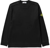 Stone Island Crewneck Sweatshirt with Logo Patch - Solid Color. 761563750-V0029 Stone Island Crewneck Sweatshirt with Logo Patch - Solid Color. 761563750-V0029