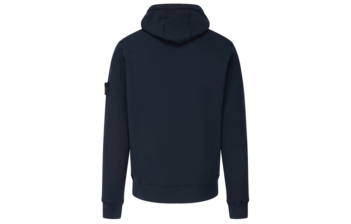 Stone Island  Deep Blue Cotton Hoodie with Hood 731564120-V0020 圖 3