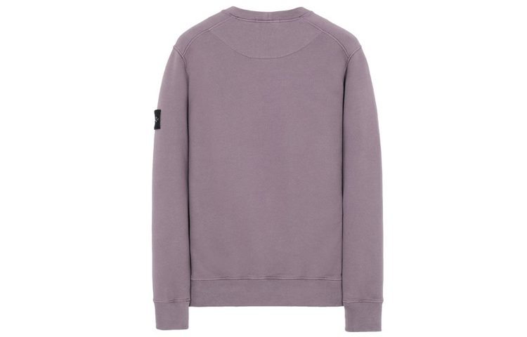 STONE ISLAND  Fleece Cotton Crewneck Sweatshirt Pink 731563020-v0045 圖 3