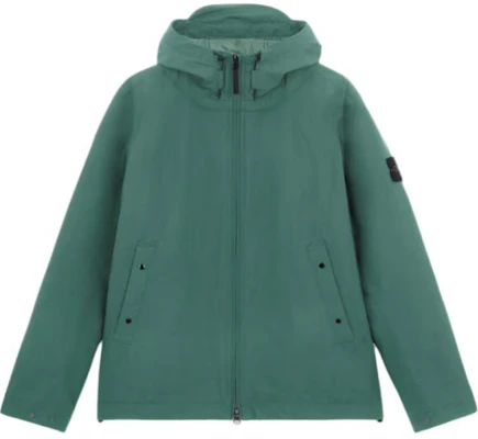 Stone Island Jaket Hoodie Resleting Logo Lengan Panjang Hijau. 811540627-V0055 Order Stone Island Jaket Hoodie Resleting Logo Lengan Panjang Hijau. 811540627-V0055