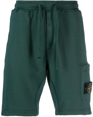 STONE ISLAND 綠色Logo抽繩休閒短褲 791562520-V0057 Buy STONE ISLAND 綠色Logo抽繩休閒短褲 791562520-V0057