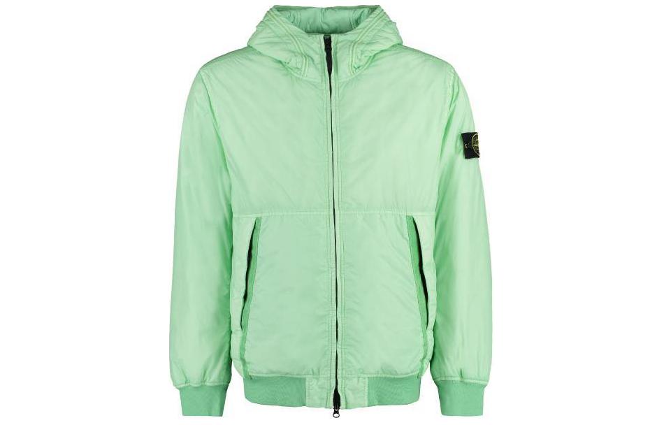 STONE ISLAND  Green Logo Patch Hooded Jacket 791540823-V0052 圖 2