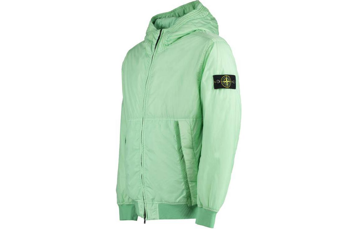 STONE ISLAND  Green Logo Patch Hooded Jacket 791540823-V0052 圖 4