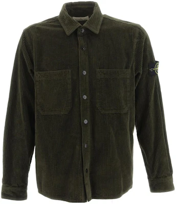 Stone Island 綠色長袖休閒扣襯衫 791511311000-V0058 Buy Stone Island 綠色長袖休閒扣襯衫 791511311000-V0058