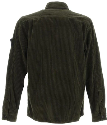 Stone Island 綠色長袖休閒扣襯衫 791511311000-V0058 Lookbook Stone Island 綠色長袖休閒扣襯衫 791511311000-V0058