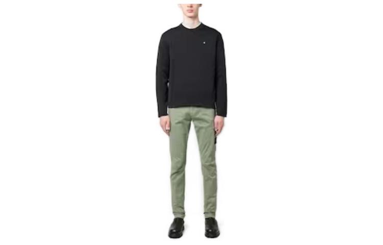 STONE ISLAND  Green Tapered Cargo Pants Casual Wear. 101530604-V0155