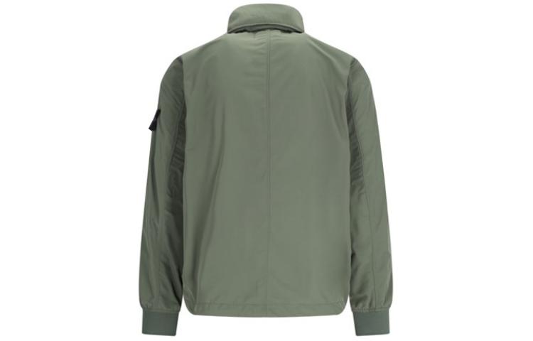 STONE ISLAND  Green Zip-Up Jacket with Badge Logo Long Sleeve 801541626-V0059 圖 3