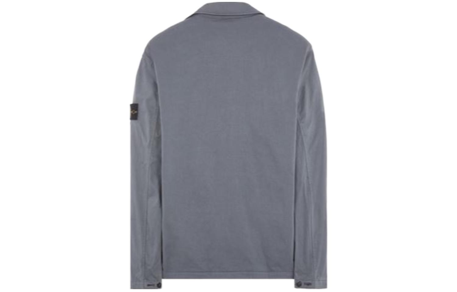 STONE ISLAND  Grey Badge Logo Long Sleeve Jacket 791510414-V0062 圖 3