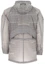 Lookbook Chaqueta de Nylon Gris con Cuadrícula de Stone Island. 741542999-V0063